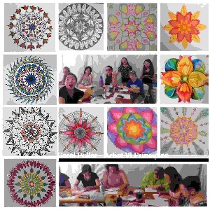 Create your own mandala workshop